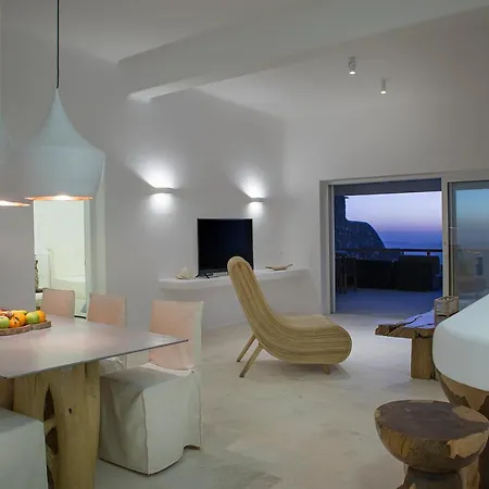 Aphrodite- Private Pool- Amazing Aegean View Villa Mykonos Town